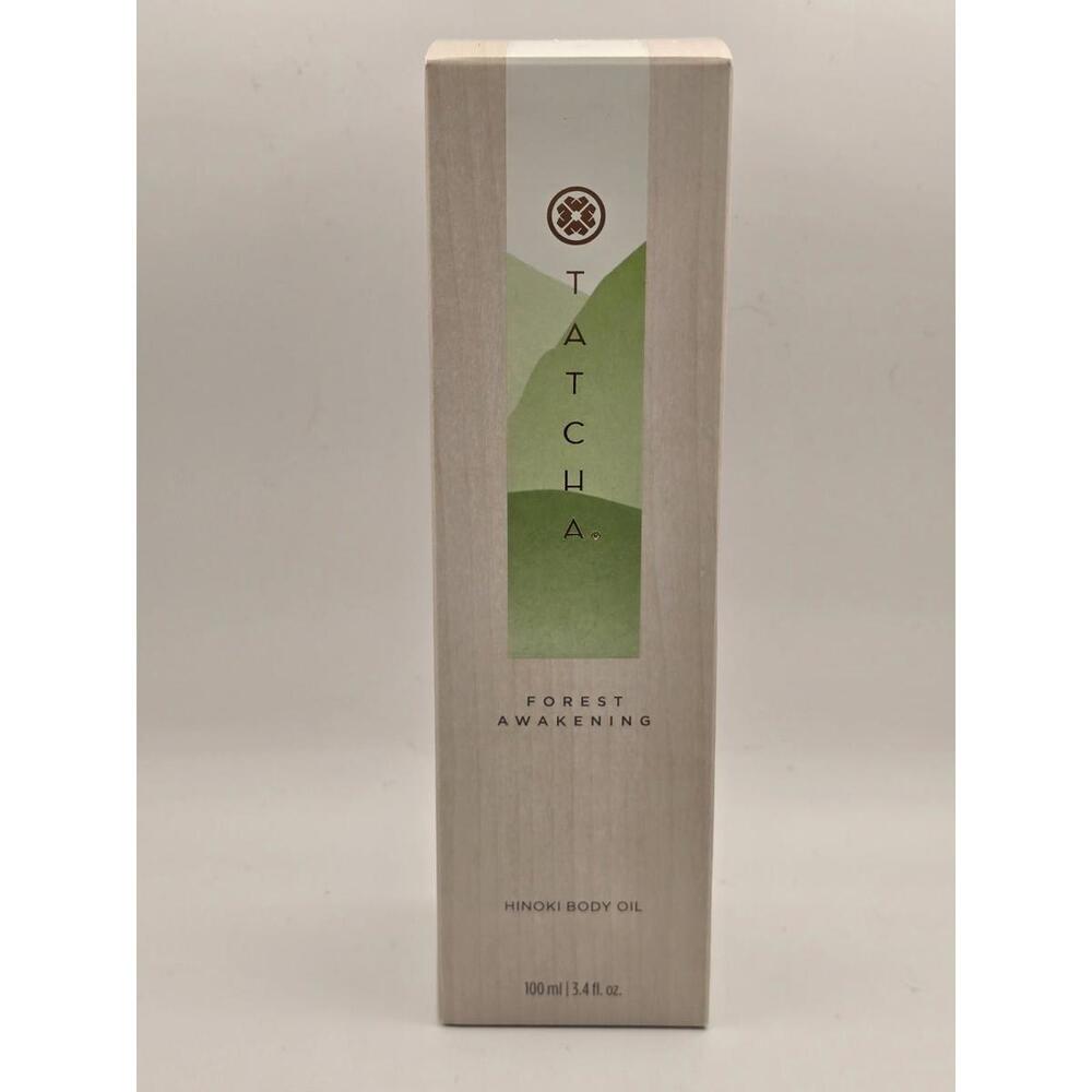 TATCHA Forest Awakening Hinoki Body Oil | Fast-Absorbing Silky Oil 100 ml | 3.4